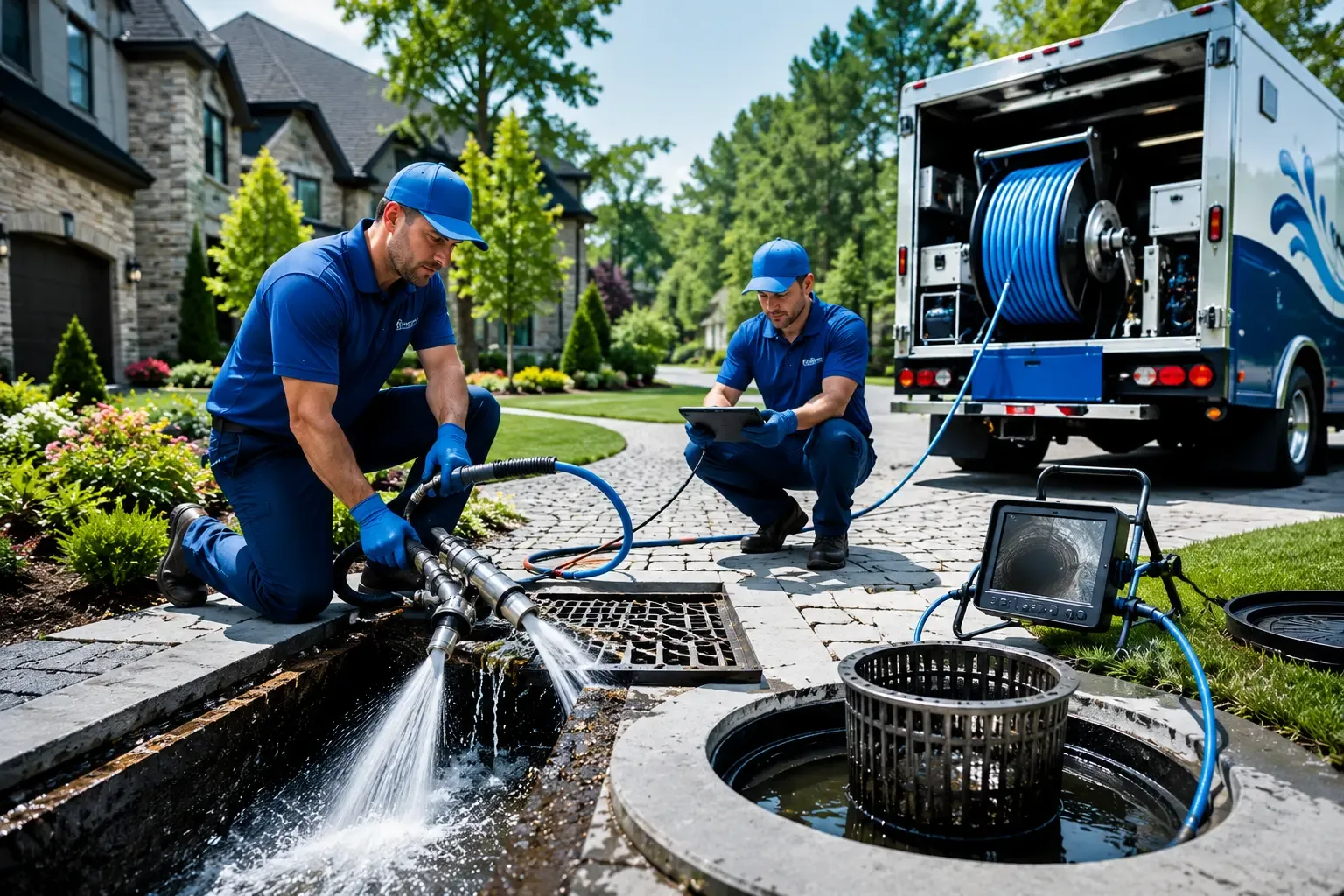 Local outdoor drain cleaning professionals in Waldo, KS